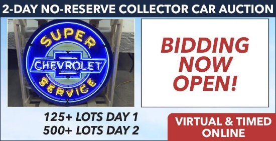 Day 2 - No-Reserve Collector Car & Memorabilia