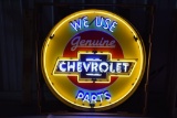 Single sided light up neon Chevrolet 