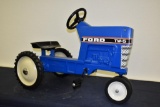 Ertl Ford TW-5 metal pedal tractor with plastic seat