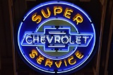 Single sided light up neon Chevrolet 