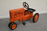 Scale Models Allis Chalmers WD45 (50th anniversary 1953-2003) metal pedal tractor with narrow front