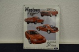 Ford Mustang metal sign