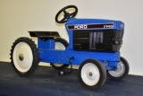 Ertl Ford 7740 metal pedal tractor with wide front end and plastic seat