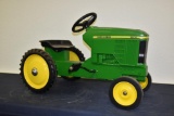 Ertl John Deere 7410 metal pedal tractor with plastic wide front end and plastic seat