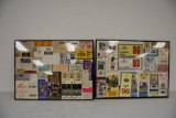 (2) (2) Speedway framed passes and tickets