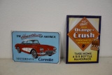 (2) (2) Reproduction metal advertising signs