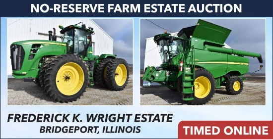 No-Reserve Farm Estate Auction - Wright