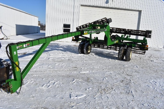 2013 Unverferth 1225 30' double basket rolling harrow