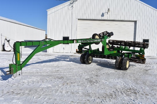 2013 Unverferth 1225 30' double basket rolling harrow