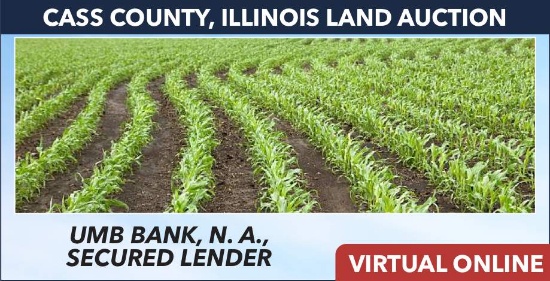 Cass County, IL Land Auction - UMB Bank