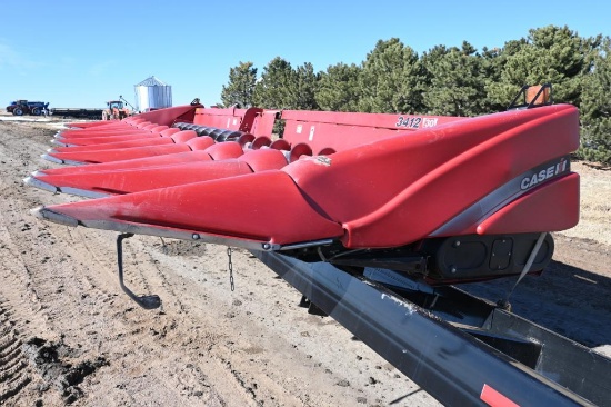 2008 Case-IH 3412 12 row 30" corn head