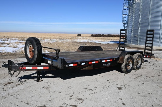 2014 Eagle Trailer Co. 20' flatbed trailer