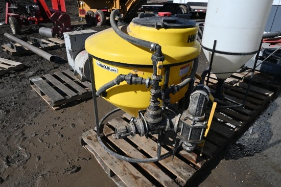 Handler III 60 gal. chemical inductor w/ assorted hoses