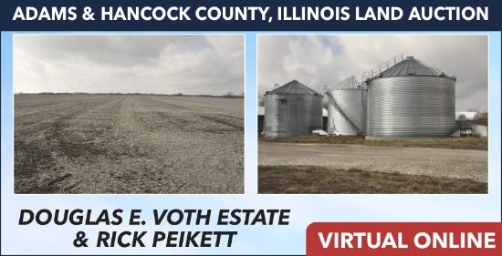 Adams & Hancock County, IL Land - Voth/Peikett