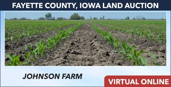 Fayette County, IA Land Auction - Johnson