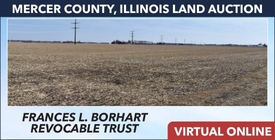 Mercer County, IL Land Auction - Borhart