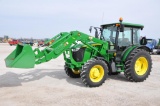 2013 John Deere 5100M MFWD tractor