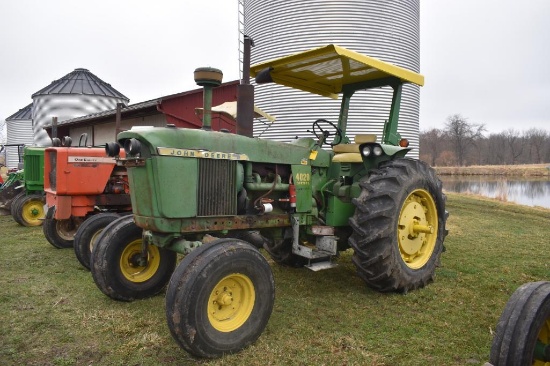 1965 John Deere 4020 2wd tractor