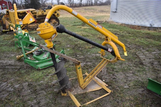 Danuser 3-pt. post hole digger