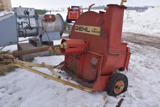 Gehl "Hi-Throw" silage blower