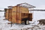 Farmstar portable cattle feeder w/ calf gates