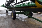 John Deere converted gear 30' head trailer