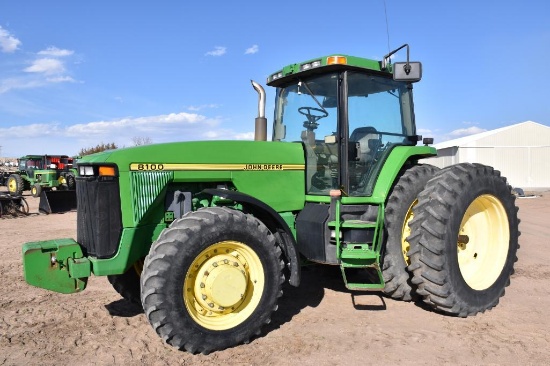 1996 John Deere 8100 MFWD tractor