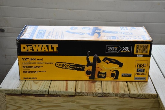 Dewalt 12in. 20V cordless chainsaw