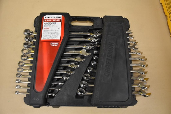 Craftsman 32 piece combination wrench set