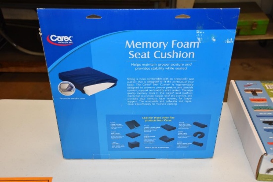 Carex memory foam seat cushion