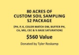 80 Acres of custom soil sampling S2 package