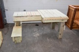 Custom made shooting bench