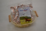 $40 Farm and Home gift card and cow tails