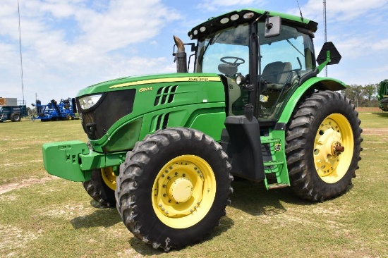 2014 John Deere 6150R MFWD tractor