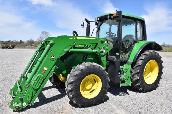 2016 John Deere 6110M MFWD tractor