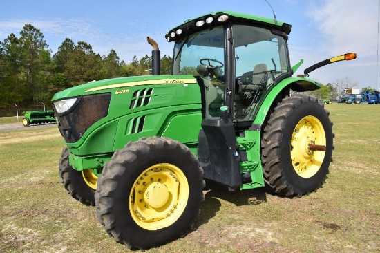 2016 John Deere 6145R MFWD tractor