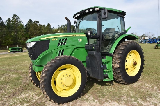 2017 John Deere 6145R MFWD tractor