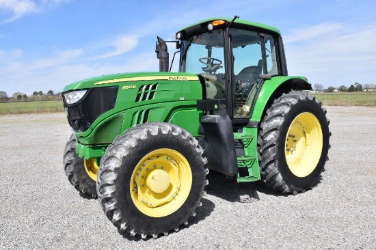 2014 John Deere 6150M MFWD tractor