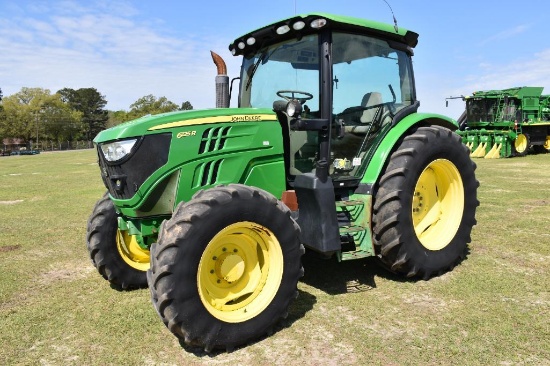 2015 John Deere 6125R MFWD tractor