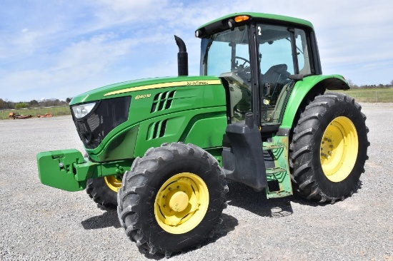 2014 John Deere 6140M MFWD tractor