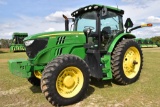 2017 John Deere 6155R MFWD tractor