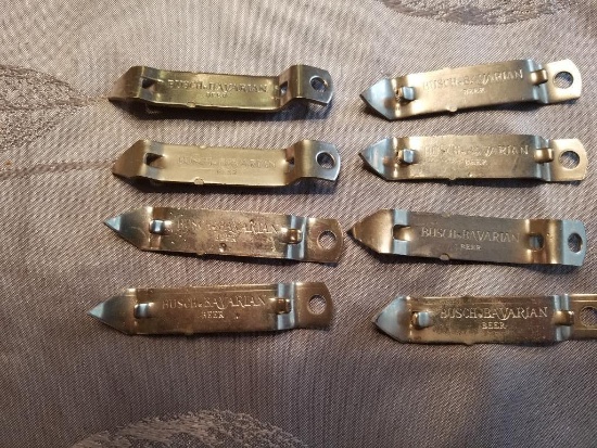 Vintage Busch Bavarian Beer metal bottle openers