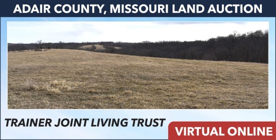 Adair County, MO Land Auction - Trainer