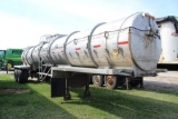 1969 4,200 gal. tanker trailer
