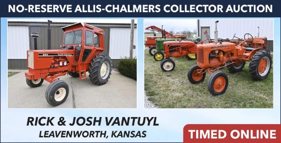 No-Reserve Allis-Chalmers Collector Auction