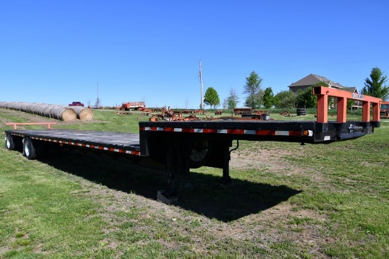 1990 Trailmobile 48' step deck trailer