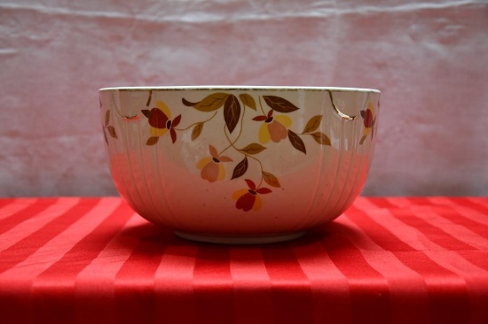 Hall's, Mary Dunbar, Jewel Autumn Leaf Ceramic Mixing Bowl
