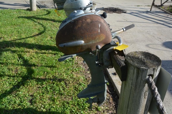 Firestone antique outboard motor