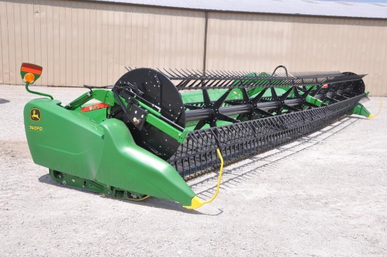 2020 John Deere 740FD 40' HydraFlex draper head