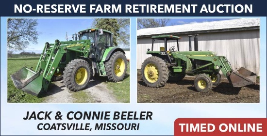 No-Reserve Farm Retirement Auction - Beeler